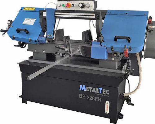 Ручной ленточнопильный станок для резки металла MetalTec BS 228 FH