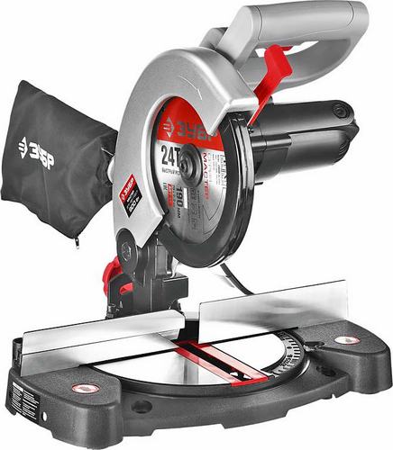 Пила торцовочная с облегченной конструкцией ЗУБР МАСТЕР ЗПТ-190-1100 Л