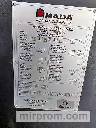 листогибочный станок Amada HFP 100.3L NT